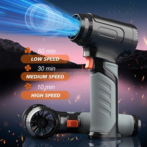 Souffleur d'air portable Jarvis X9, puissant, alimenté par batterie, dépoussiéreur électrique noir, garantie 1 an, nettoyage à domicile, voiture, bureau - Product Image 4