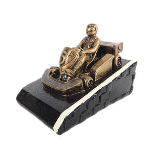 Sculpture de cavalier de moto en résine pour hommes père mari <span class=keywords><strong>grand</strong></span>-père rétro statue cool et inspirante figure d'amant de cavalier - Product Image 5