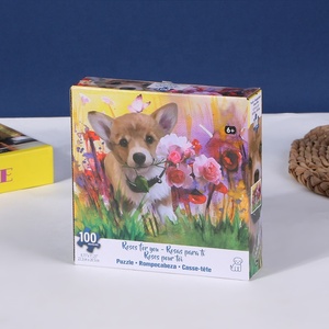 Jouets éducatifs pour enfants de haute qualité jeu de <span class=keywords><strong>Puzzle</strong></span> en carton personnalisé 100 <span class=keywords><strong>pièces</strong></span> <span class=keywords><strong>Puzzle</strong></span> en papier pour les enfants - Product Image 6