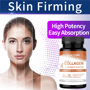 Cápsulas de Colágeno y Ácido Hialurónico OEM ODM para la Salud de la <span class=keywords><strong>Piel</strong></span> en Adultos, Péptidos Marinos, Vitamina C, Antioxidante, Vegano, Sin Azúcar, Halal - Product Image 3