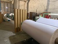 Papier pour traceur CAD recyclable blanc brillant 58 g/m² pour vêtements et confection, largeur personnalisée, compatible impression numérique