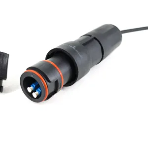Casing tahan air 5G FTTA IP67 FPM dapat digunakan untuk dupleks LC kompatibel Fullaxs RRU BBU konektor serat optik penghubung