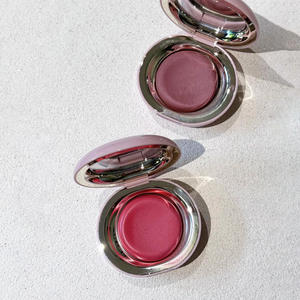 Fard à joues compact végétalien en gros, maquillage cosmétique <span class=keywords><strong>rare</strong></span>, fini mat naturel éclatant, crème <span class=keywords><strong>blush</strong></span> format voyage de poche - Product Image 1