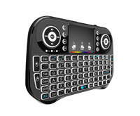Miniteclado inalámbrico I10 retroiluminado, Control remoto inteligente de 2,4 Ghz para Android TV Box i10, Air Mouse