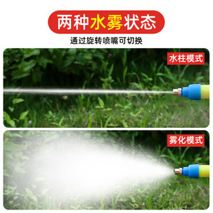 Pulvérisateur manuel à pousser et tirer, type réciproque, 100 ml, buse de pulvérisation pour l'arrosage du jardin, fonctionnement facile, plastique, acier inoxydable - Product Image 3