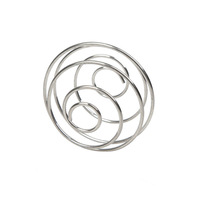 Boules de ressort hélicoïdal en acier inoxydable 304 personnalisées Ressort Compression Stirs Milkshake Cups Shaking Cups Boules de ressort