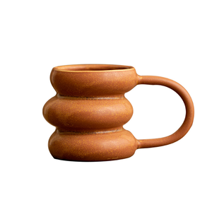Mug à café <span class=keywords><strong>en</strong></span> céramique de forme de pneu rétro exquis, tasse à latte art vintage japonaise pour <span class=keywords><strong>couple</strong></span> - Product Image 5