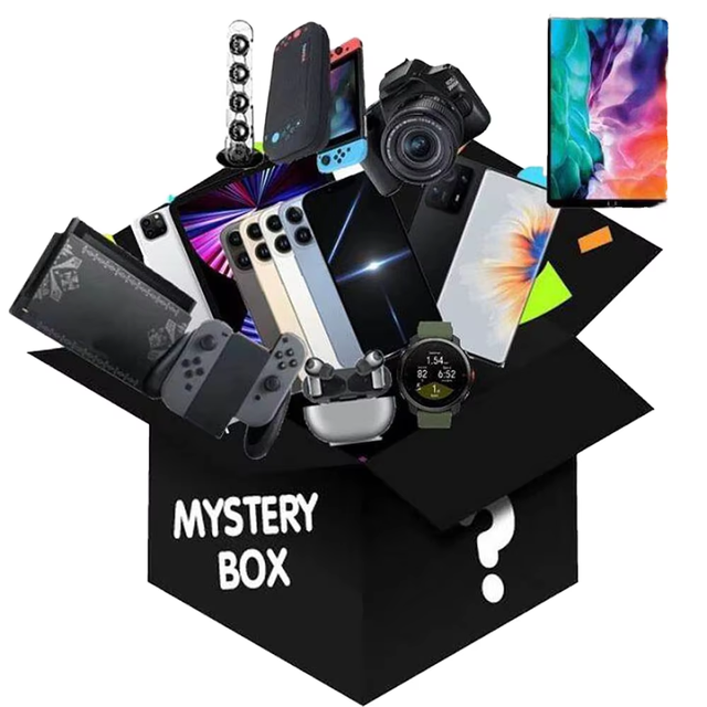 2025 3C Lucky Advanced Mystery Blind Box High Quality Random Electronics Holiday Gift Surprise for Family and Friends