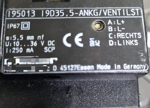 EFECTOR أصلي وجديد ، e9d35.ankventilst I9D35.5 - Product Image 2