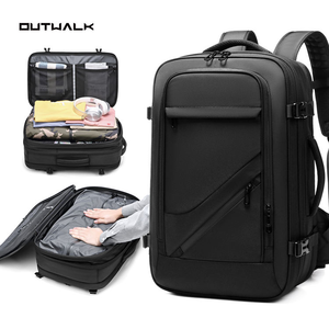 Large Capacity Multi-Functional Men's Air <b>Backpack</b> Vacuum Compression Business Travel Companion Oxford Polyester - Product Image 3