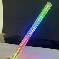 Bâton lumineux LED rechargeable en acrylique de 60 cm pour KTV, élégant bâton de champagne pour une ambiance vinifiée améliorée, fournitures de fête