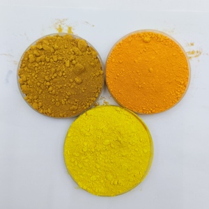 Óxido de Hierro Amarillo, Pigmento de Óxido de Hierro Amarillo Limón, Amarillo Naranja, Ampliamente Utilizado en Pinturas, Recubrimientos y Fertilizantes - Product Image 1