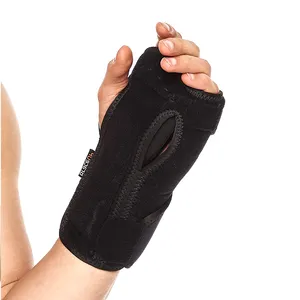 High Quality Medical Pain Relief Night Wrist Support Splint Wrist Brace With Metal Splint