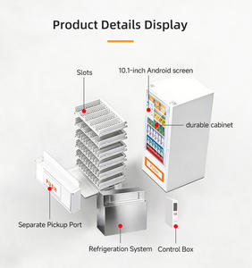 Máquina Expendedora Refrigerada Inteligente BD con SDK, Acero Inoxidable, Gestión Basada en la Nube para Cafeterías, Oficinas, Cantinas, Bebidas y Aperitivos - Product Image 4