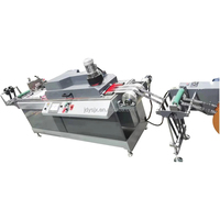 Machine d'impression sérigraphique automatique pour rubans en satin, étiquettes d'entretien de vêtements et bandes de coton
