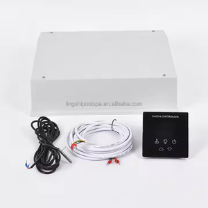 Chauffage électrique de sauna commercial 10,5-18 kW avec minuterie et écran tactile de contrôle de la température pour les grands salles de sauna - Product Image 2