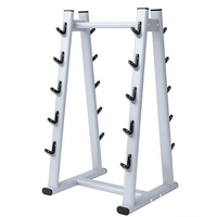 WENDY - Soporte de Metal para Barra de Pesas, para Gimnasio Comercial o Casa, Almacenamiento de Equipos de Fitness, Banco Personalizable, Color a Elección, Planificación de Espacio 3D Gratuita