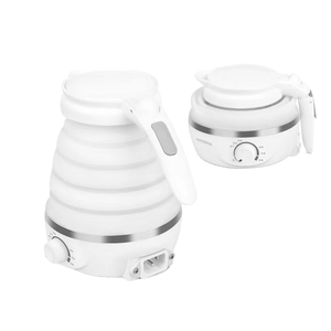 Nouvelle bouilloire électrique pliable en silicone de plus de 2,0 L, anti-fuite/arrêt automatique/ébullition rapide pour usage domestique/voyage/extérieur/hôtel - Product Image 5