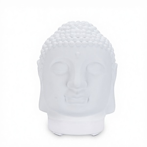 Difusor de aroma de cerámica con cabeza de Buda, humidificador para el hogar, oficina, dormitorio, capacidad del tanque de agua inferior a 0,5 l - Product Image 4