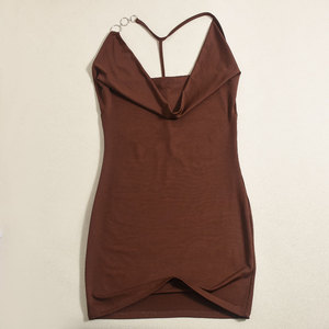 Sexy cuello Halter espalda descubierta mujeres apretado Mini <span class=keywords><strong>vestido</strong></span> Slim Fit envuelto <span class=keywords><strong>corto</strong></span> <span class=keywords><strong>fiesta</strong></span> Club <span class=keywords><strong>vestido</strong></span> - Product Image 6