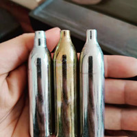 Bouteille de gaz CO2 haute pression ARR de 45 grammes, type cartouche, avec acier respectueux de l'environnement et pression maximale de 50 MPa