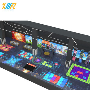 ZMR Solution Tout-en-Un Jeux de Projection Interactifs à Mouvement pour Centre de Divertissement Familial, Parc de Trampoline, Arène Sportive en Réalité Augmentée - Product Image 1