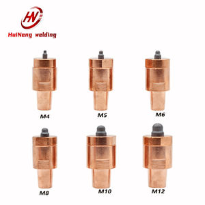 Nuovo 380V saldatrice a punti elettrodo a dado cromo zirconio rame dado copri testa KCF localizzante elettrodo a dado - Product Image 1