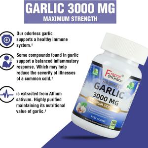 Extrait de Plantes d'Ail de Haute Qualité en Gélules Molles – 150 Gélules – Complément de Soutien du Système Immunitaire pour Adultes - Product Image 3