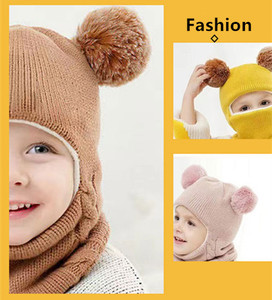 Gorro de Protección Facial para Bebés, de Forro Polar Grueso y Cálido para Otoño e Invierno, con Diseño de Imagen Impresa Digitalmente en Poliéster/Algodón - Product Image 6