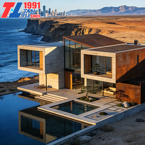 Villa Prefabbricata a 2 Piani con 4 Camere da Letto, Design Moderno, Struttura in Acciaio Leggero, Casa Prefabbricata in Vendita - Product Image 2