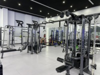 Máquina de Gimnasio de Calidad Premium para Entrenamiento de Fuerza, Multi-Jungle con Polea Doble y Sistema de Pesas