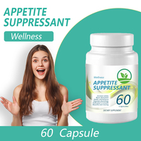 Capsules coupe-faim à vente chaude OEM/ODM, augmentent la satiété, maintiennent la santé, suppriment l'absorption pour adultes