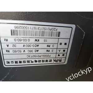 1 Unidad de Convertidor de Frecuencia Usado EURA Serie F2000 F2000-P0150T3C 15KW 380V - Product Image 4