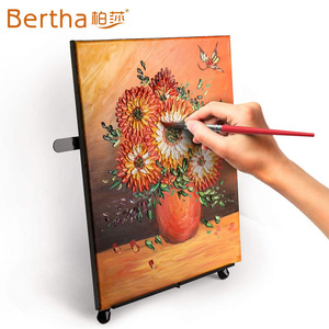 ขาตั้งวาดรูปเหล็กปรับระดับได้แบบพกพา Bertha Art Easel สำหรับนักเรียนฝึกวาดภาพ - Product Image 1