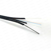 Câble à fibres optiques plat Feiboer FOC 4 conducteurs en forme de 8 G657A1/A2 FTTH FTTx pour usage intérieur/extérieur, gaine PVC LSZH, durée de vie 30 ans