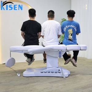 Table de massage électrique KISEN à 3 moteurs pour extensions de cils, lit de beauté pour salon de beauté, lit de soin cosmétique Guangdong - Product Image 6