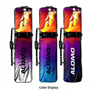 Sac de <span class=keywords><strong>ski</strong></span> et de snowboard double imperméable, résistant à l'usure, séparation sec-humide, doublure isolante en PE, sac de <span class=keywords><strong>ski</strong></span> avec roulettes - Product Image 1