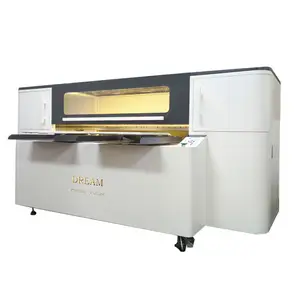 Stock doble estación de la impresora directa a la prenda Industrial cabezales de impresión (110V) impresora DTG