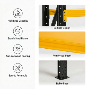 Magazzino magazzino rack industriali prefabbricati <span class=keywords><strong>acciaio</strong></span> leggero Racking <span class=keywords><strong>in</strong></span> <span class=keywords><strong>acciaio</strong></span> inox peso leggero scaffalatura <span class=keywords><strong>in</strong></span> metallo - Product Image 6