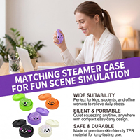 Nouveau Jouet Anti-Stress Squishy Fantôme d'Halloween Scintillant Imperméable à Remontée Lente en TPR pour Enfant - Vente Flash