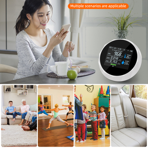 Monitor de Aire Inteligente Bluetooth, Medidor de TVOC, <span class=keywords><strong>HCHO</strong></span> y CO2, Probador de Calidad del Gas, Detector de Humedad y Temperatura USB con Control por Aplicación - Product Image 6