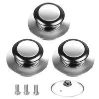 Accessoires de cuisine Offre Spéciale Bouton de cuisine rond Boutons de couvercle de casserole Poignées d'ustensiles de cuisine