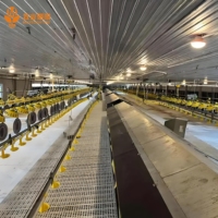 Equipo de Iluminación LED para Granjas Avícolas, Lámpara LED para Instalaciones de Cría Profesional con Espectro Ajustable y Carcasa Impermeable