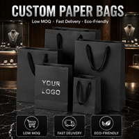 Sacs de Transport en Papier Kraft Imprimés De Luxe Personnalisés pour Chaussures, Vêtements, Bijoux et Cadeaux - Sacs d'Emballage et de Shopping avec Logo (Vente en Gros)