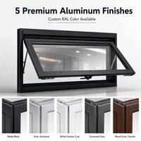 Ventana Plegable Vertical Motorizada Eléctrica con Parte Superior de Aluminio, Control Remoto Inteligente, Doble Vidrio Insonorizado, Moderna y Térmica