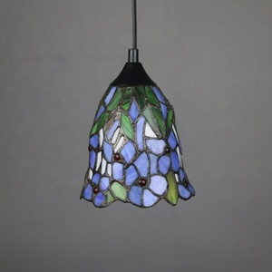 Lámpara Colgante Tiffany de Estilo Vintage, Novedosa y Creativa, con Pantalla de Vidrio, para Restaurante, Marca LongHuiJing - Product Image 1