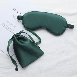 2025 Custom Private Label Sleepmask Gold Soft Silk Satin Sleeping <b>Eye</b> <b>Masks</b> Travel <b>Eye</b> <b>Mask</b> With Pouch Kit - Product Image 4