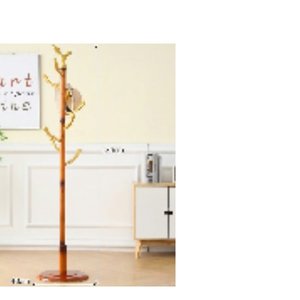 Porte-manteau en bois moderne 36903-M2-A/B/G/H/W - Product Image 1