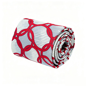 Promotion Tissu Wax Africain Satin Royal Parfumé à base de coton blanc avec motif de <span class=keywords><strong>vigne</strong></span> <span class=keywords><strong>rouge</strong></span> et bleu, Foulard Gele Africain Ankara - Product Image 5