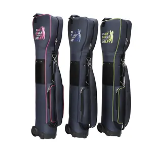 High Quality Golf Bag Waterproof And Durable Nylon Golf Bag For Man Woman Travel Bag With Wheels
